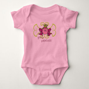 Baby Frog Princess Bodysuit
