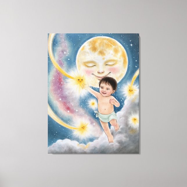 Baby from the Moon Canvas (Front)