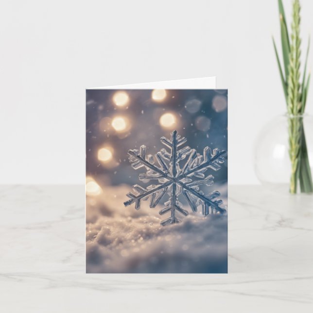 Baby Frosty  Holiday Card (Front)