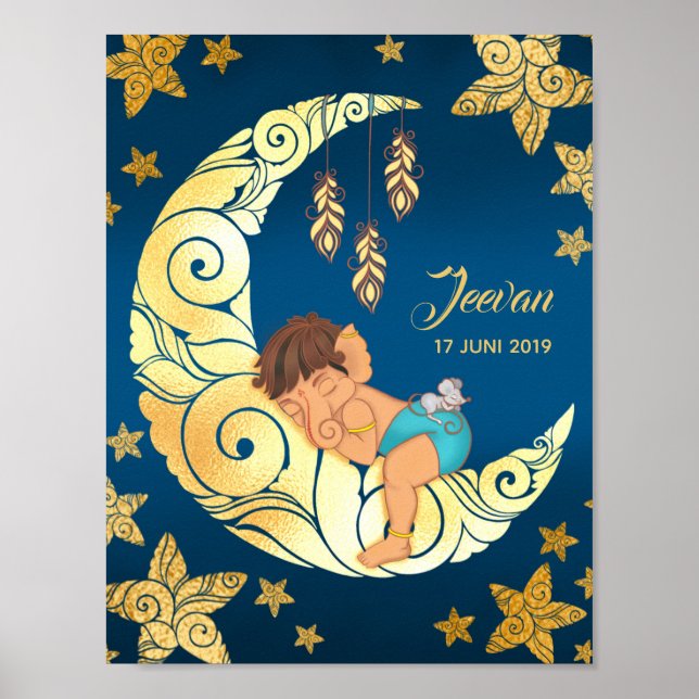 BABY GANESHA POSTER (Front)