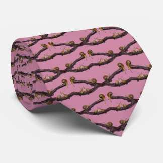 Baby Garden Snail Frenzy Tie Double Sided (Pink)