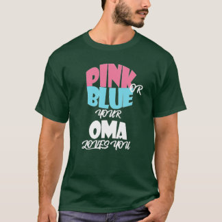 Baby Gender Reveal for OMA essentiel T-Shirt