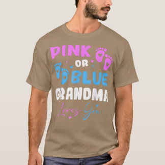 Baby Gender Reveal Grandma  T-Shirt