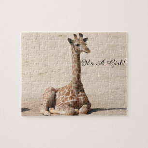 Baby gender reveal  jigsaw puzzle gift Maternity