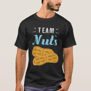 Baby Gender Reveal Team Nuts T-Shirt