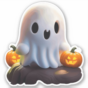 Baby Ghost Creepy Cute Halloween Character