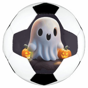 Baby Ghost Creepy Cute Halloween Character Football