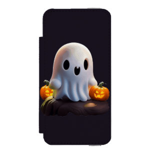 Baby Ghost Creepy Cute Halloween Character Incipio Watson™ iPhone 5 Wallet Case