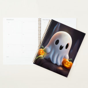Baby Ghost Creepy Cute Halloween Character Planner