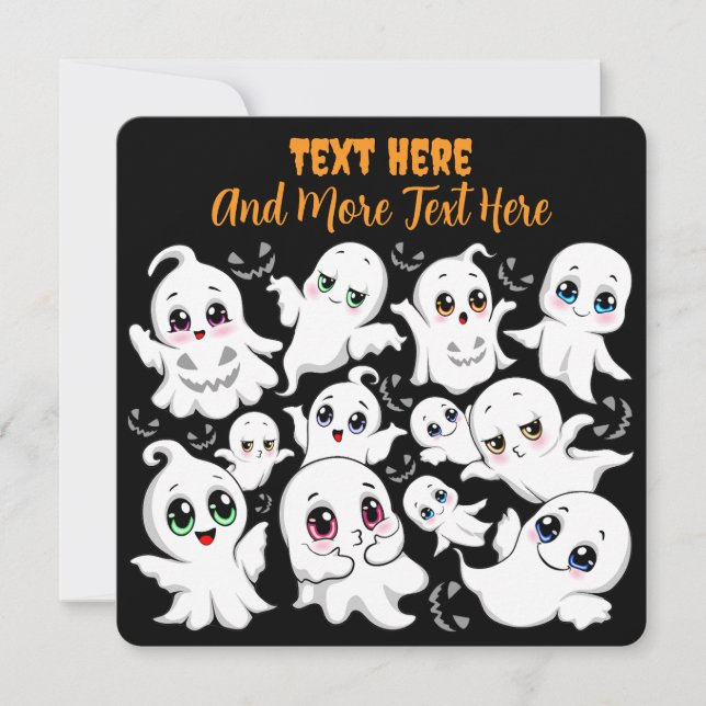Baby Ghosts Spooky Cute Halloween Mood (Front)