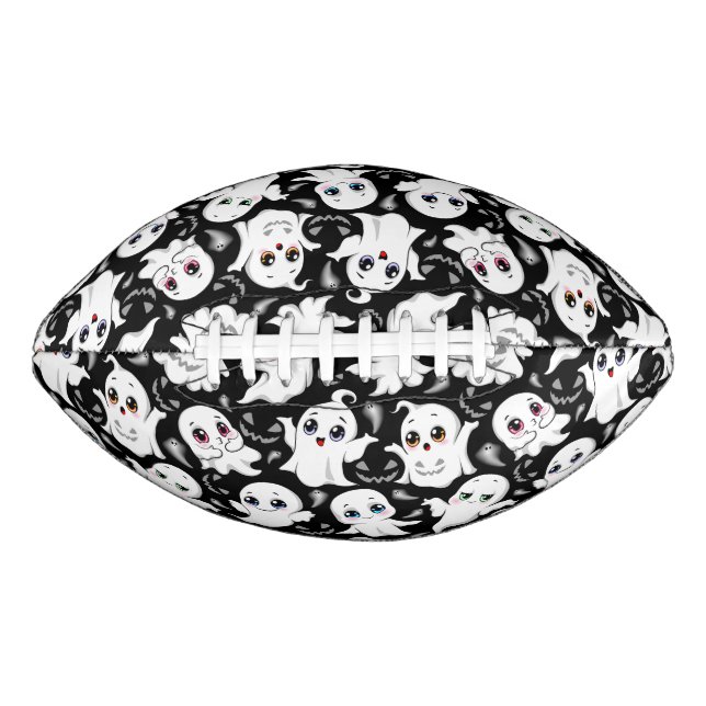 Baby Ghosts Spooky Cute Halloween Mood American Football (Front)