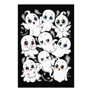 Baby Ghosts Spooky Cute Halloween Mood Photo Print