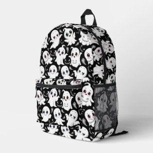 Baby Ghosts Spooky Cute Halloween Mood Printed Backpack