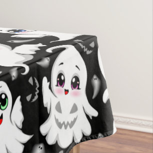 Baby Ghosts Spooky Cute Halloween Mood Tablecloth
