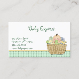 Baby Gift Basket Business Card