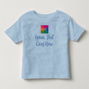 Baby Gift Template Upload Own Image Add Text Toddler T-Shirt