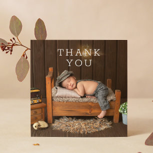 Baby Gift Thank You Newborn Baby Shower Card