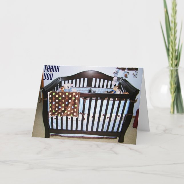 BABY GIFT THANK, YOU THANK YOU CARD (Front)