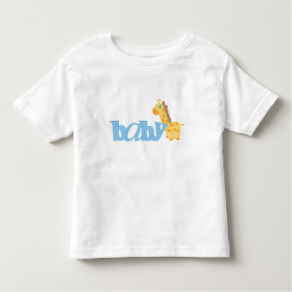 Baby Giraffe (blue) Toddler T-Shirt