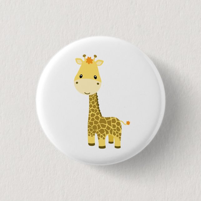 Baby Giraffe Button (Front)