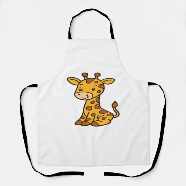 baby giraffe Classic T-Shirt Apron (Front)