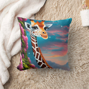 Baby Giraffe Cushion