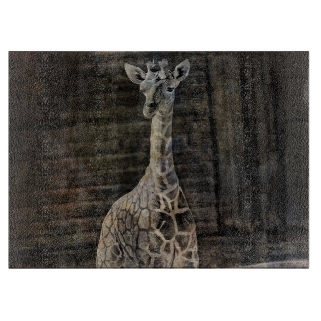 Baby Giraffe Cutting Board (Front)