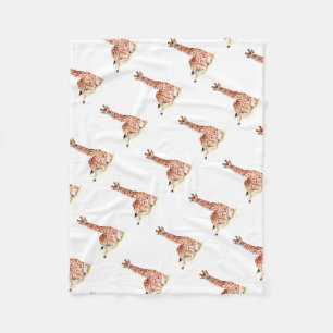 Baby Giraffe Fleece Blanket
