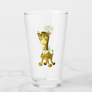 Baby Giraffe Glass - Painting