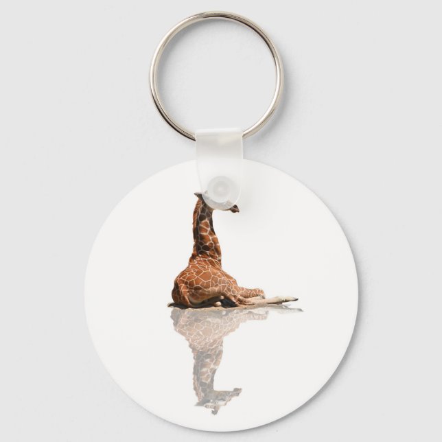 BABY GIRAFFE KEY RING (Front)