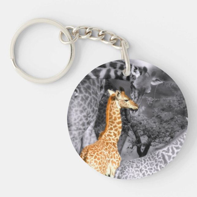 Baby Giraffe Key Ring (Front)