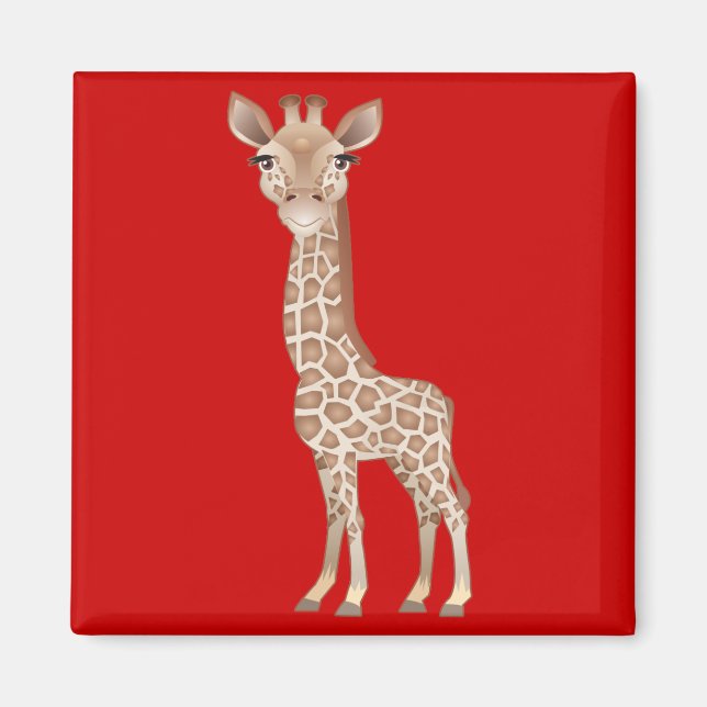 Baby Giraffe Magnet (Front)