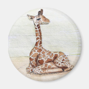 Baby Giraffe Magnet