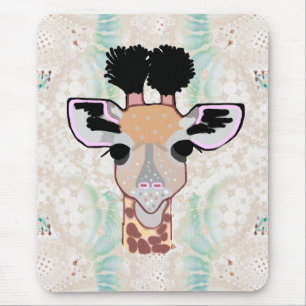 Baby Giraffe Mouse Mat