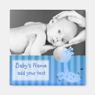 Baby Giraffe/Photo Magnet