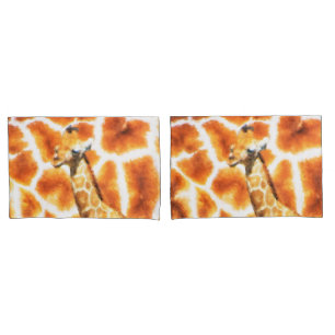 Baby Giraffe Pillowcase