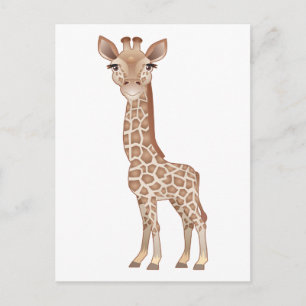 Baby Giraffe Postcard