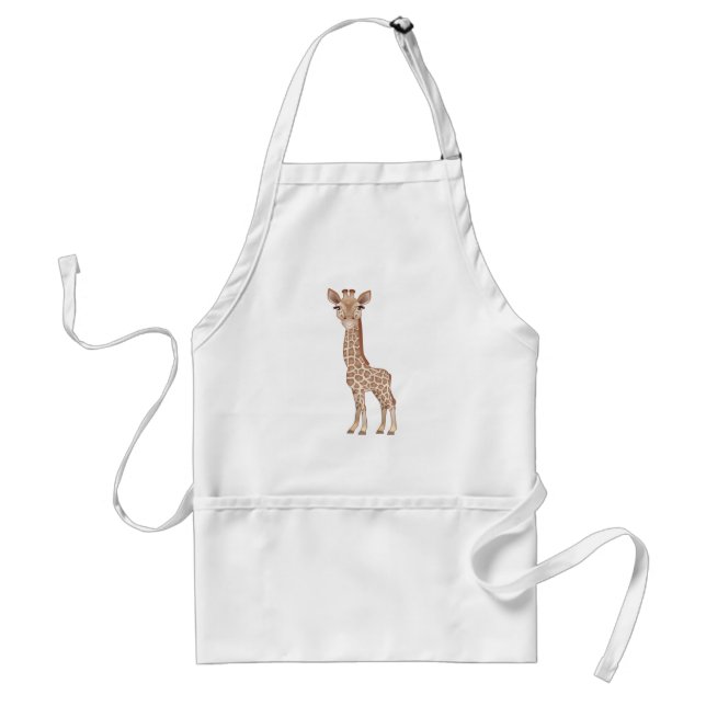 Baby Giraffe Standard Apron (Front)