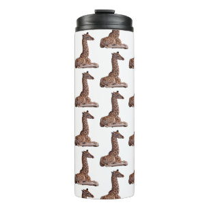 Baby Giraffe Thermal Tumbler (choose colour)