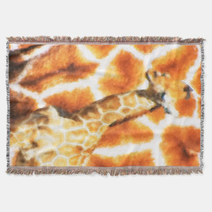 Baby Giraffe Throw Blanket