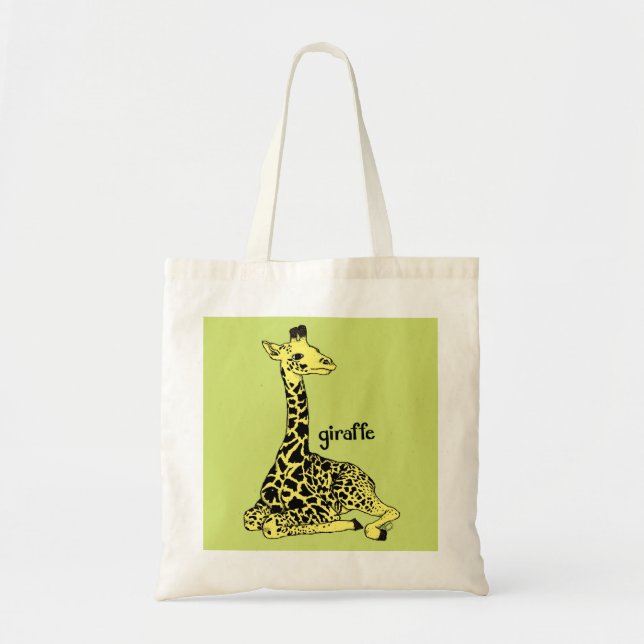 Baby Giraffe Tote (Front)