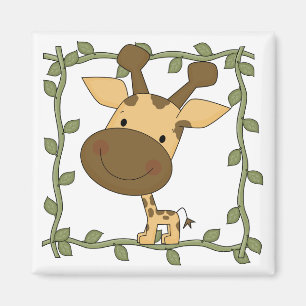 Baby Giraffe Tshirts and Gifts Magnet
