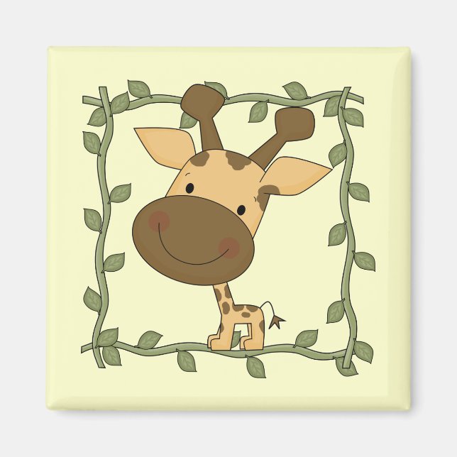 Baby Giraffe Tshirts and Gifts Magnet (Front)