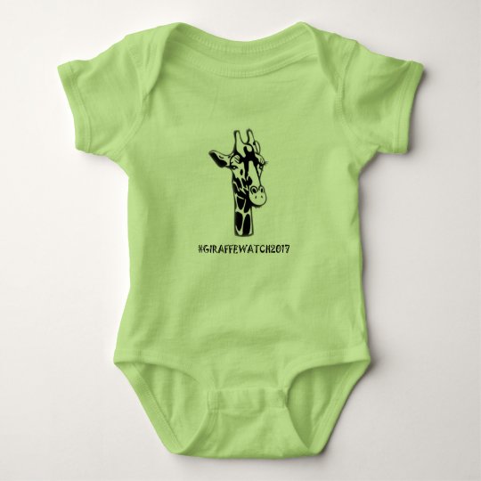 Baby #GiraffeWatch2017 Onsie Baby Bodysuit