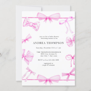 Baby Girl Baby Shower Invitation