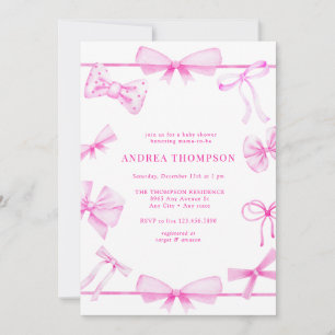 Baby Girl Baby Shower Invitation