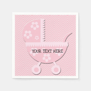 BABY GIRL - BABY SHOWER NAPKINS