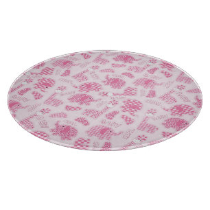 baby girl background cutting board