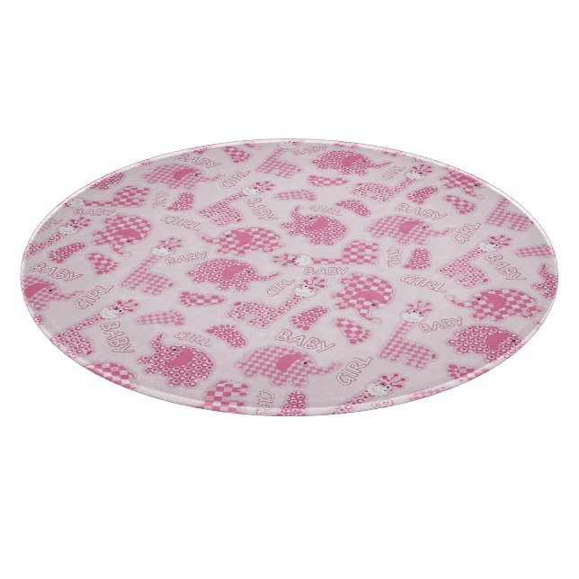 baby girl background cutting board (Corner)