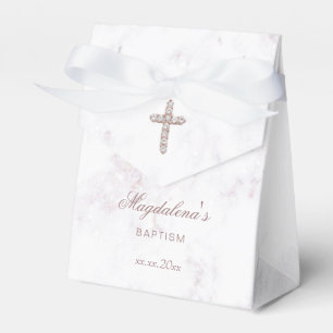 baby girl Baptism Favour Box